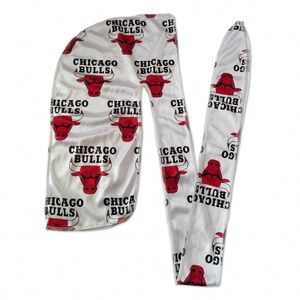 Chicago Bulls Silky Durag